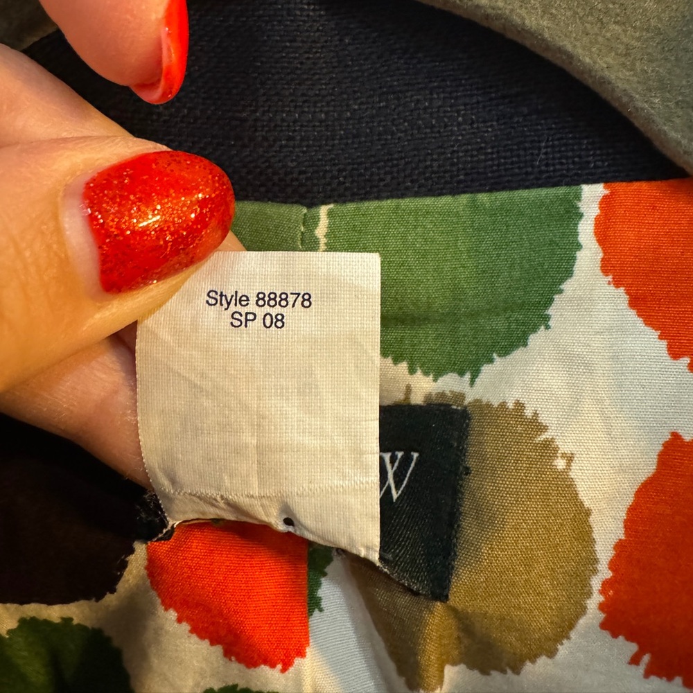 J. Crew Ottoman Molly Peplum Cotton/Linen Blazer
Size 10 - Picture 7 of 8